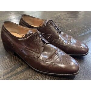 Salvatore Ferragamo Brown Leather Oxfords